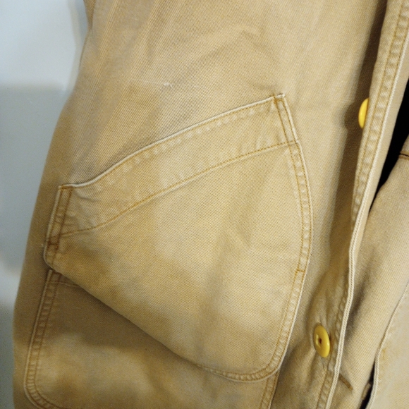 L.L. Bean Men's Vintage 90's Barn/Utility Jacket With Flannel Lining - Picture 5 of 11